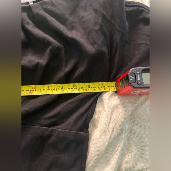 Trina Turk Black, 3/4 Sleeve Boat Neck Midi, size 8 - Picture 5 of 10